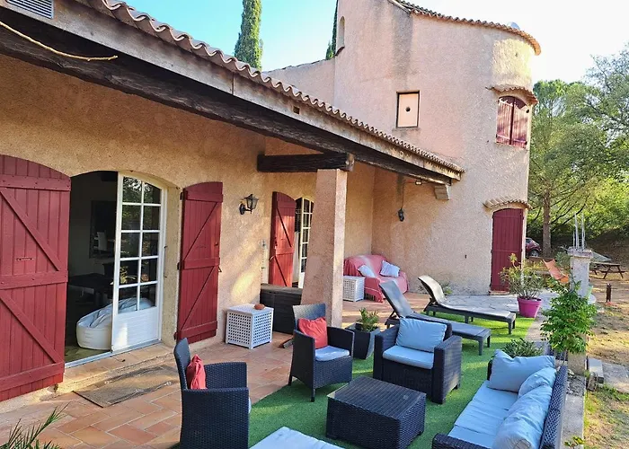 Provencale Avec Piscine Au Calme Semesterbostad Sainte-Maxime